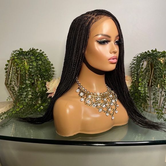 Frontal Knotless Braided Wig - Picture 5 of 5